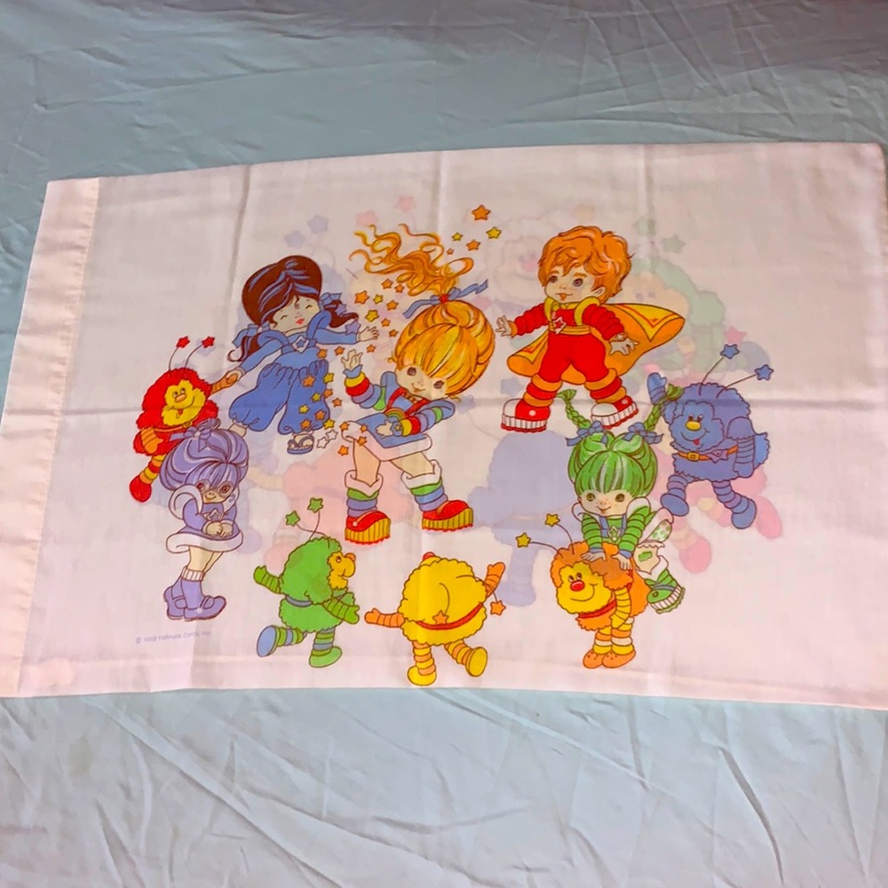 Vintage 🌈 Rainbow Brite 1983 pillowcase